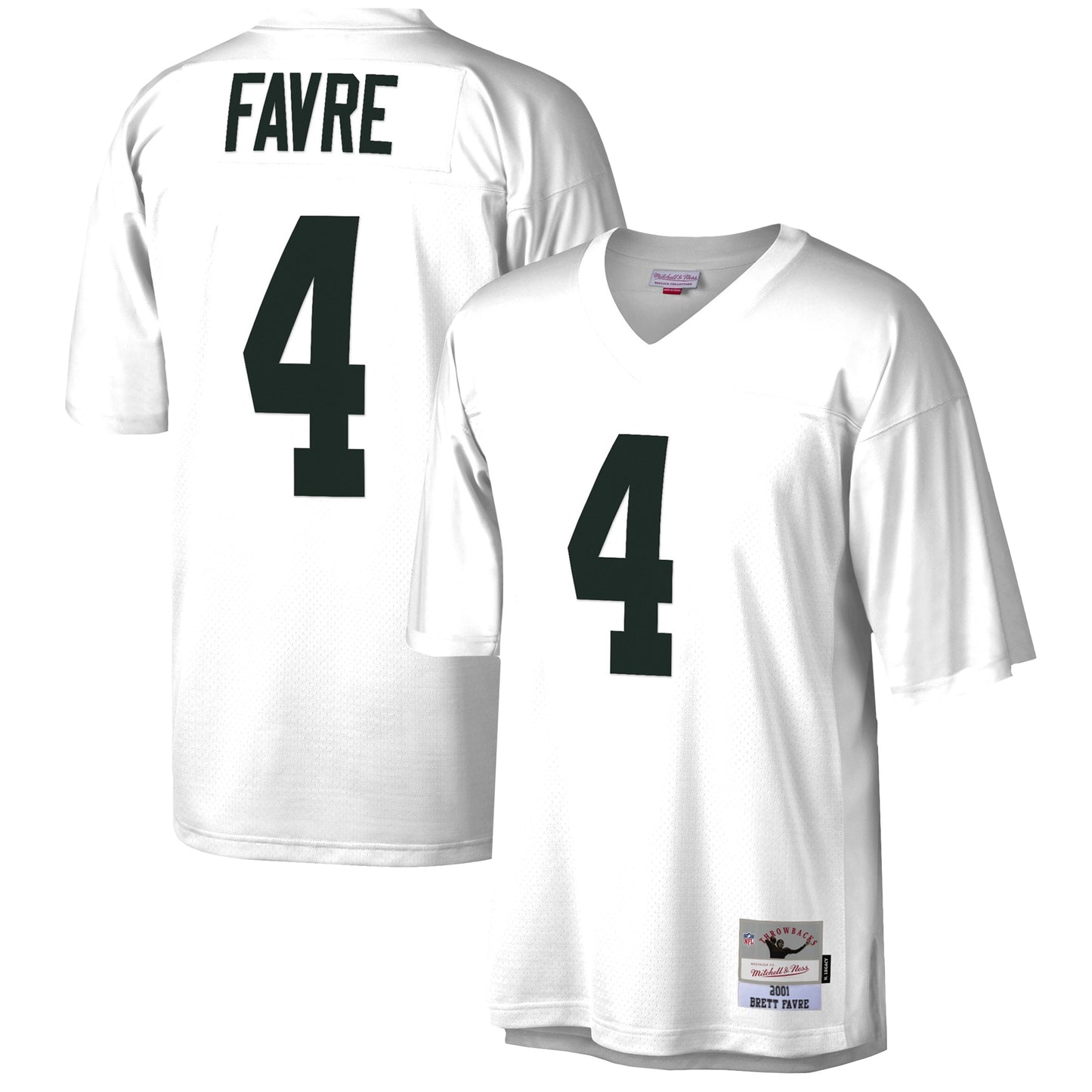 Brett Favre Green Bay Packers Mitchell & Ness Legacy Replica Jersey - White