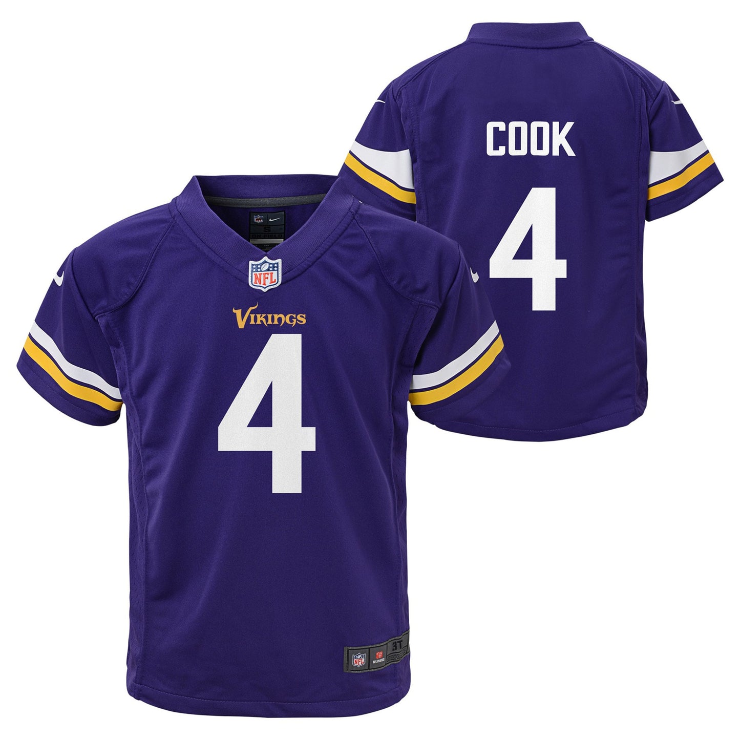 Dalvin Cook Minnesota Vikings Nike Preschool Game Jersey - Purple