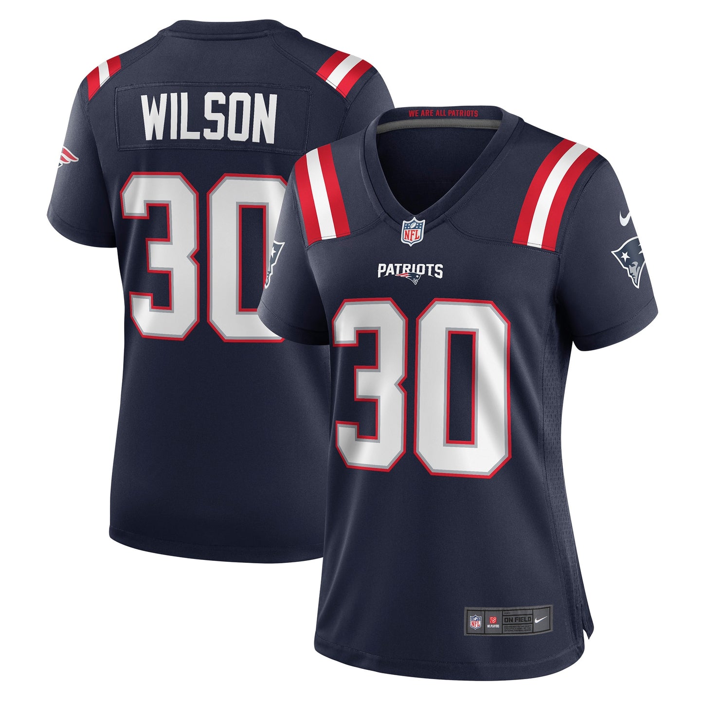 Mack Wilson New England Patriots Nike Women's Game Jersey - Navy