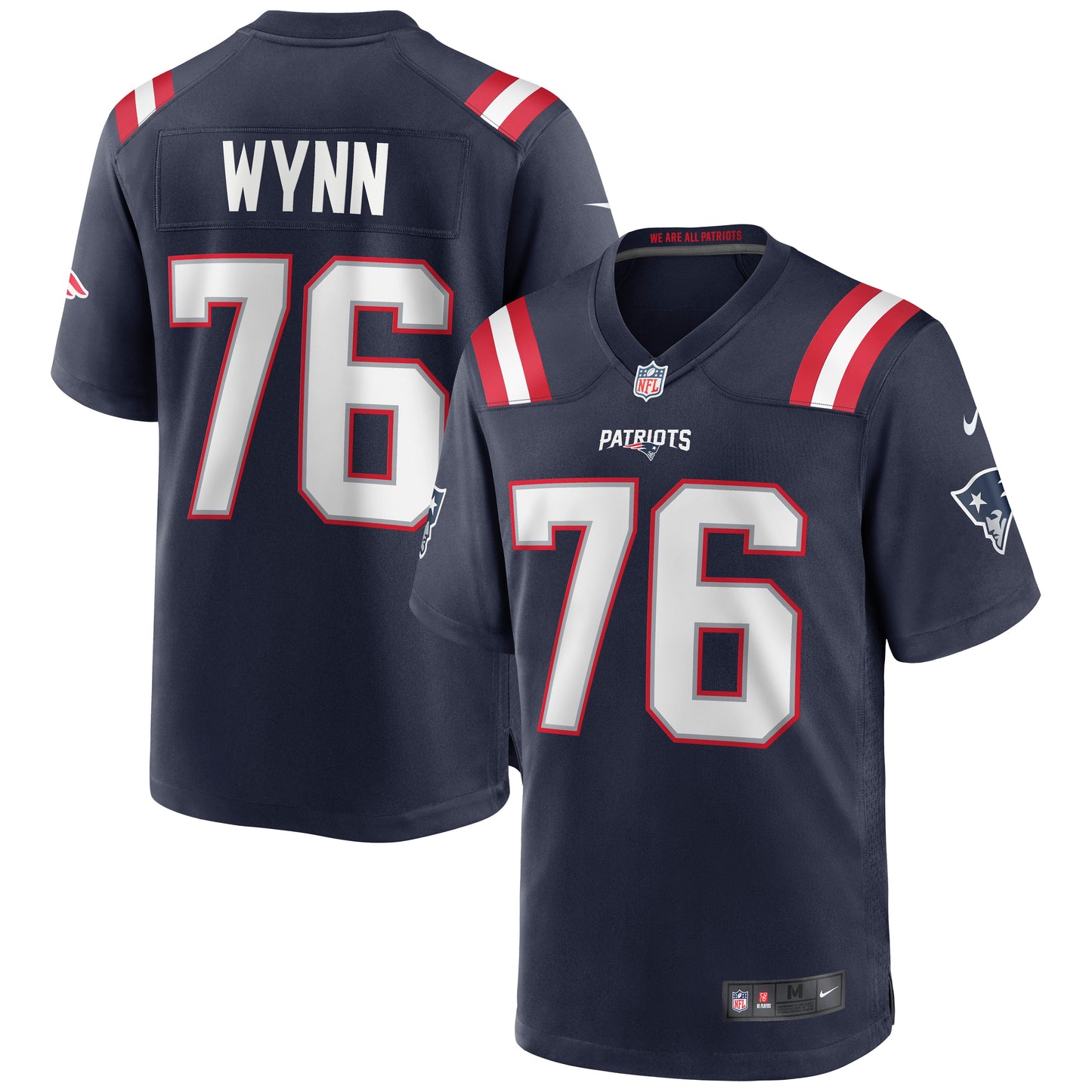 Isaiah Wynn New England Patriots Nike Game Jersey - Navy