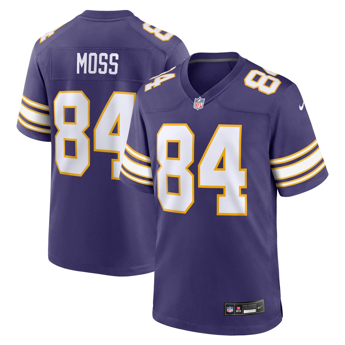 Randy Moss Minnesota Vikings Nike Classic Retired Player Game Jersey - Purple