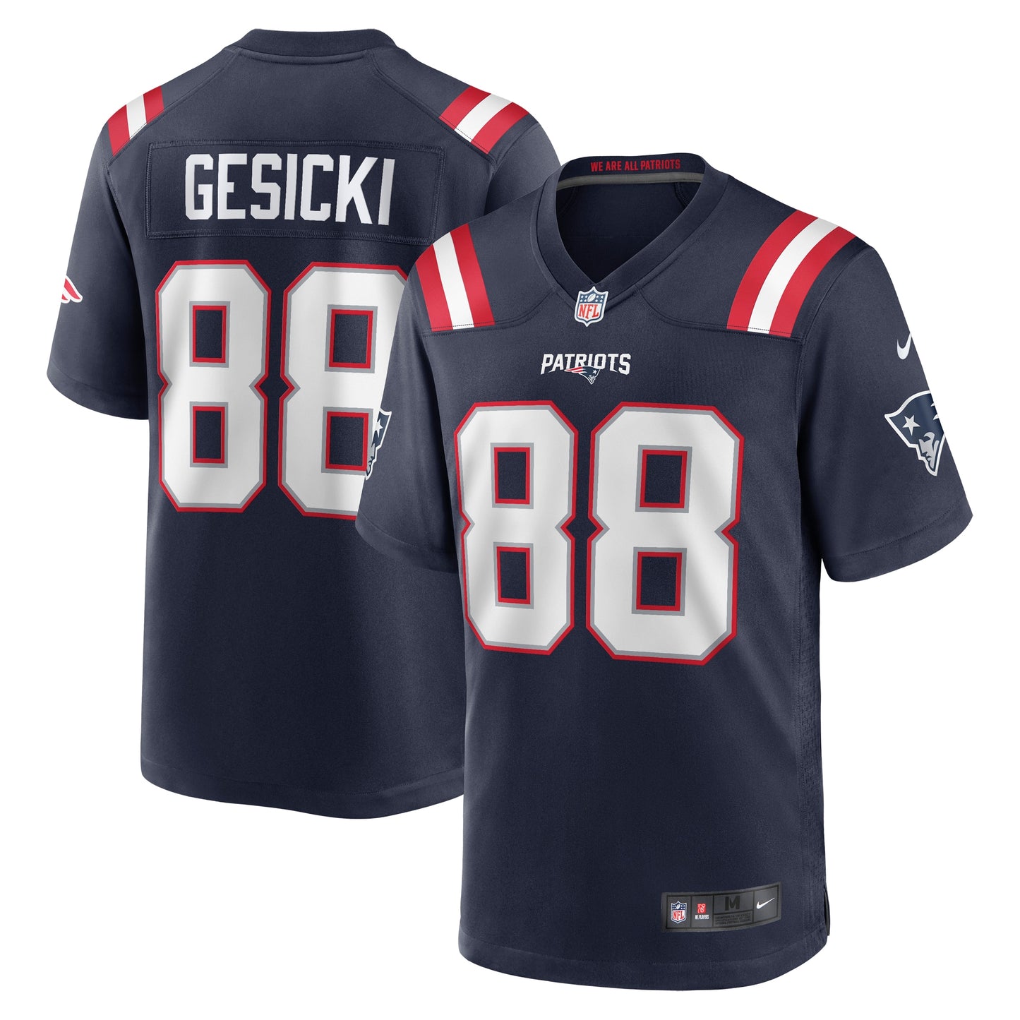 Mike Gesicki New England Patriots Nike Game Jersey - Navy