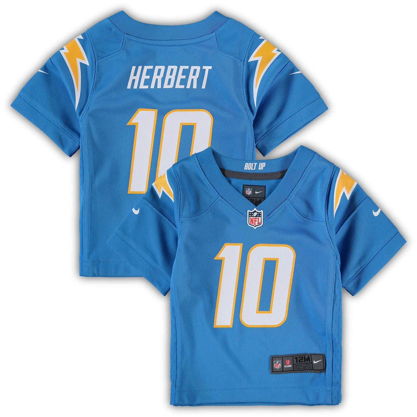 Justin Herbert Los Angeles Chargers Nike Infant Game Jersey - Powder Blue