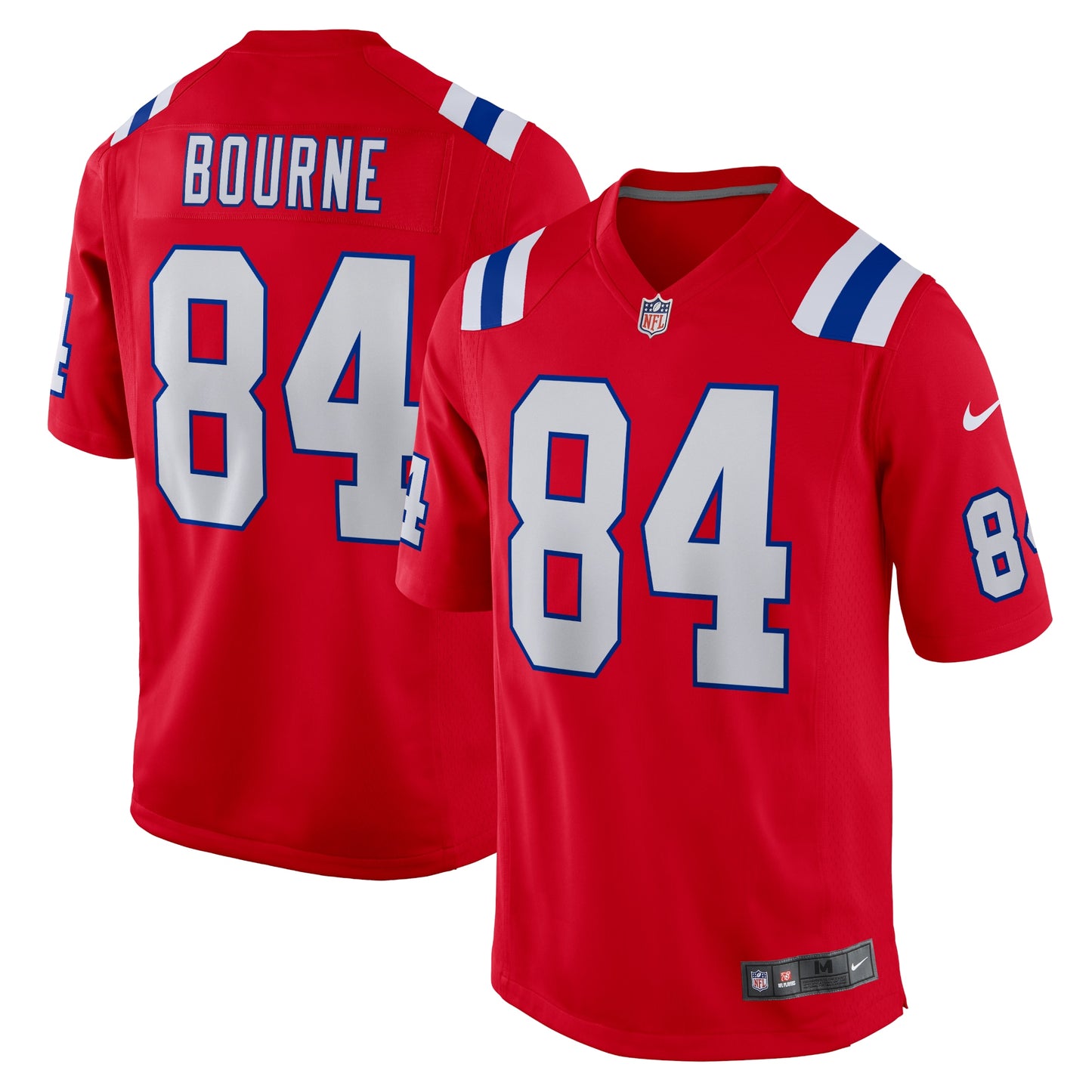 Kendrick Bourne New England Patriots Nike Game Jersey - Red