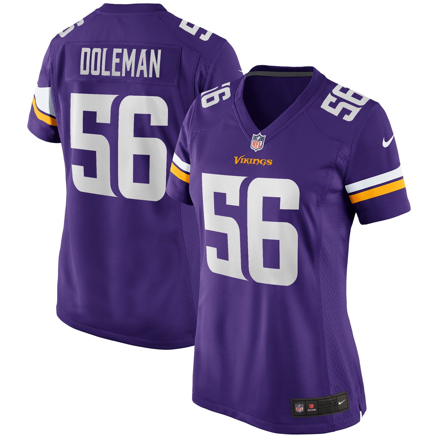 Chris Doleman Minnesota Vikings Nike Women's Game Retired Player Jersey - Purple