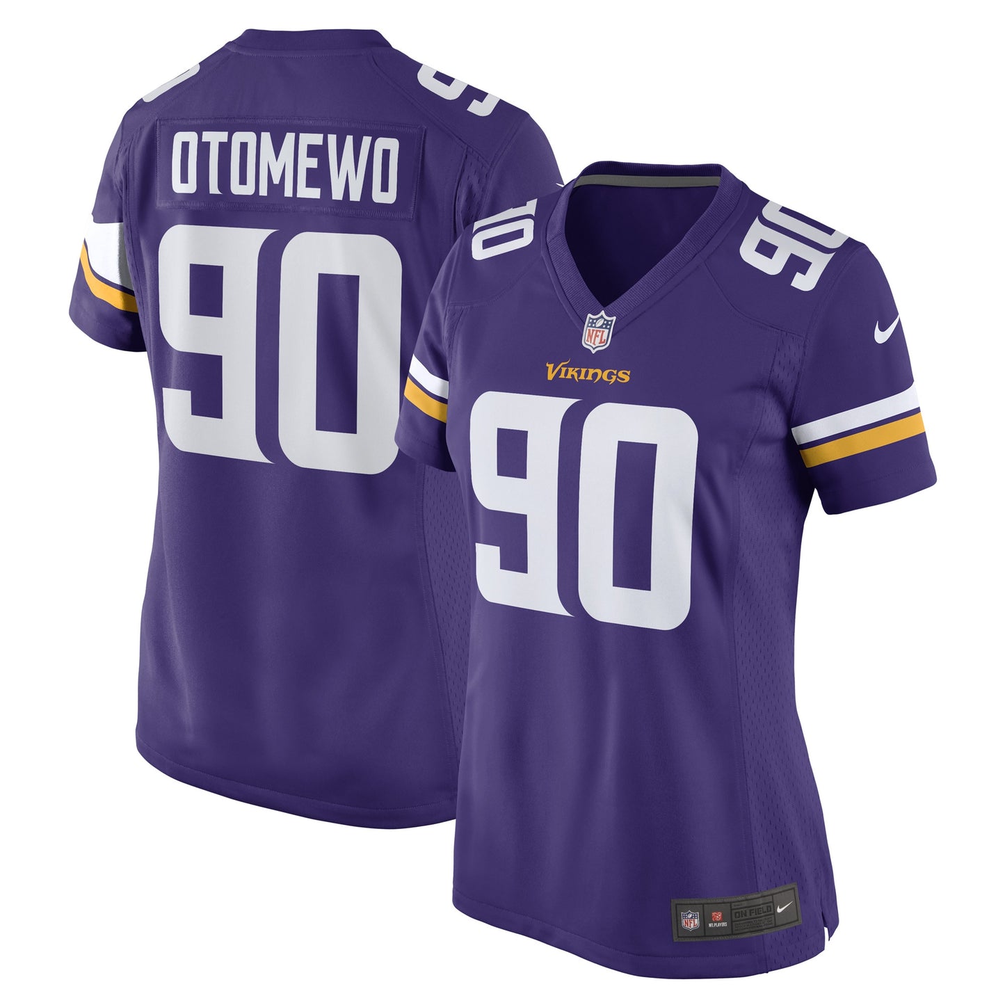 Esezi Otomewo Minnesota Vikings Nike Women's Game Player Jersey - Purple