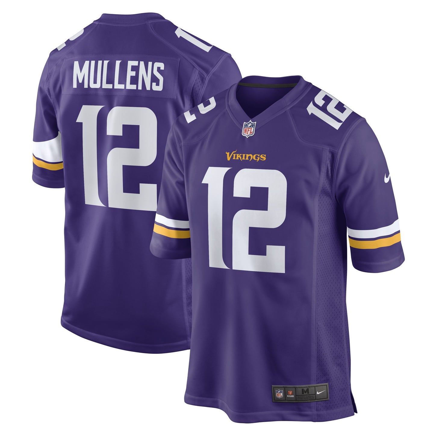 Nick Mullens Minnesota Vikings Nike Game Player Jersey - Purple