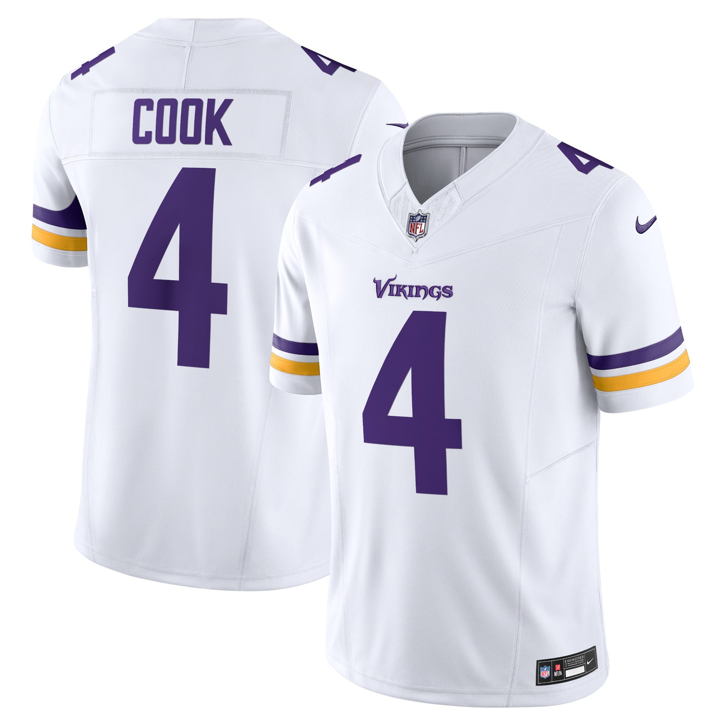 Dalvin Cook Minnesota Vikings Nike Vapor F.U.S.E. Limited Jersey - White