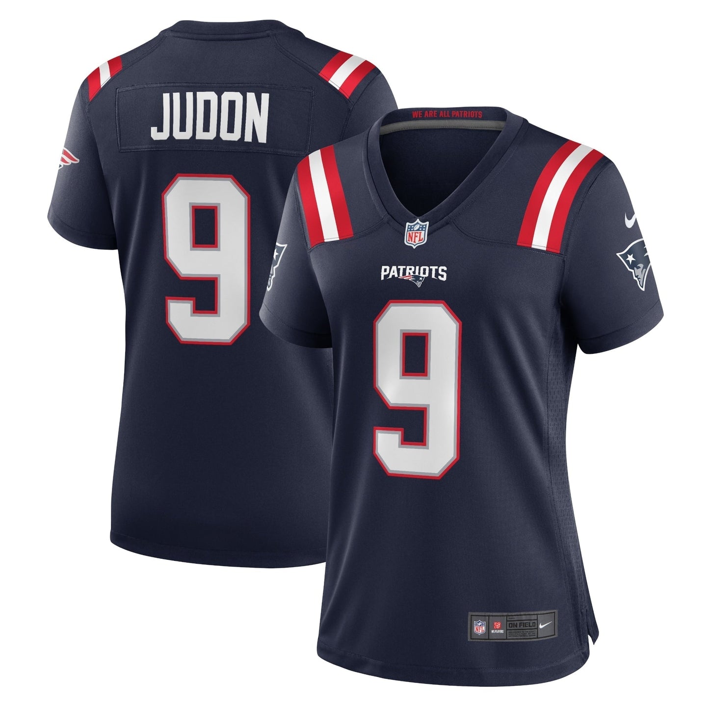 Women's Nike Matthew Judon Navy New England Patriots Team Game Jersey